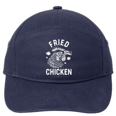 Funny Fried Chicken Smoking Joint 7-Panel Snapback Hat