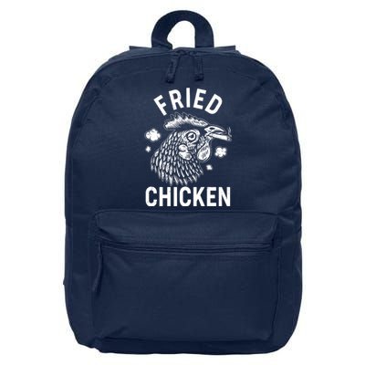 Funny Fried Chicken Smoking Joint 16 in Basic Backpack