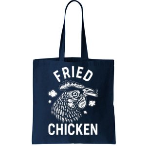 Funny Fried Chicken Smoking Joint Tote Bag