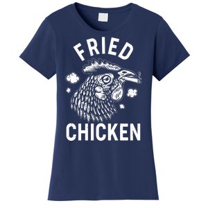 Funny Fried Chicken Smoking Joint Women's T-Shirt