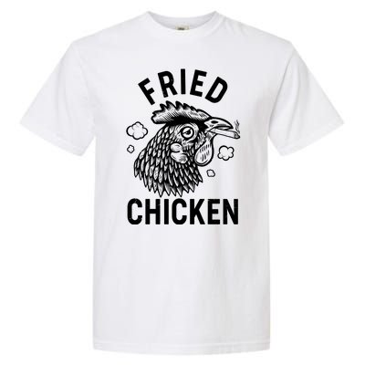 Funny Fried Chicken Smoking Joint Garment-Dyed Heavyweight T-Shirt