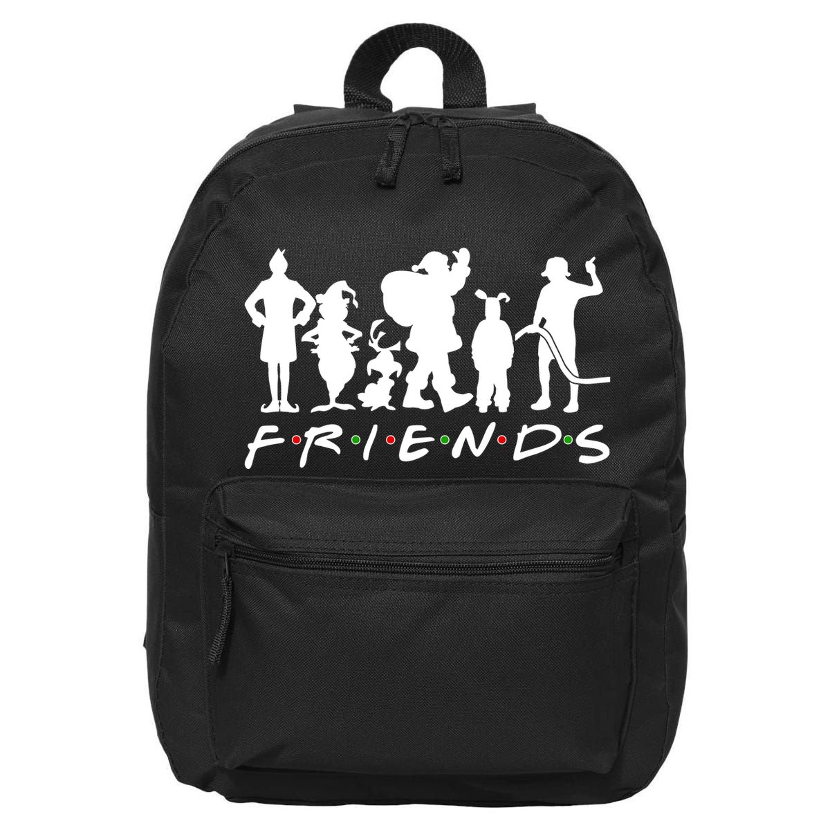 Funny Friends Famous Christmas Movies 16 in Basic Backpack