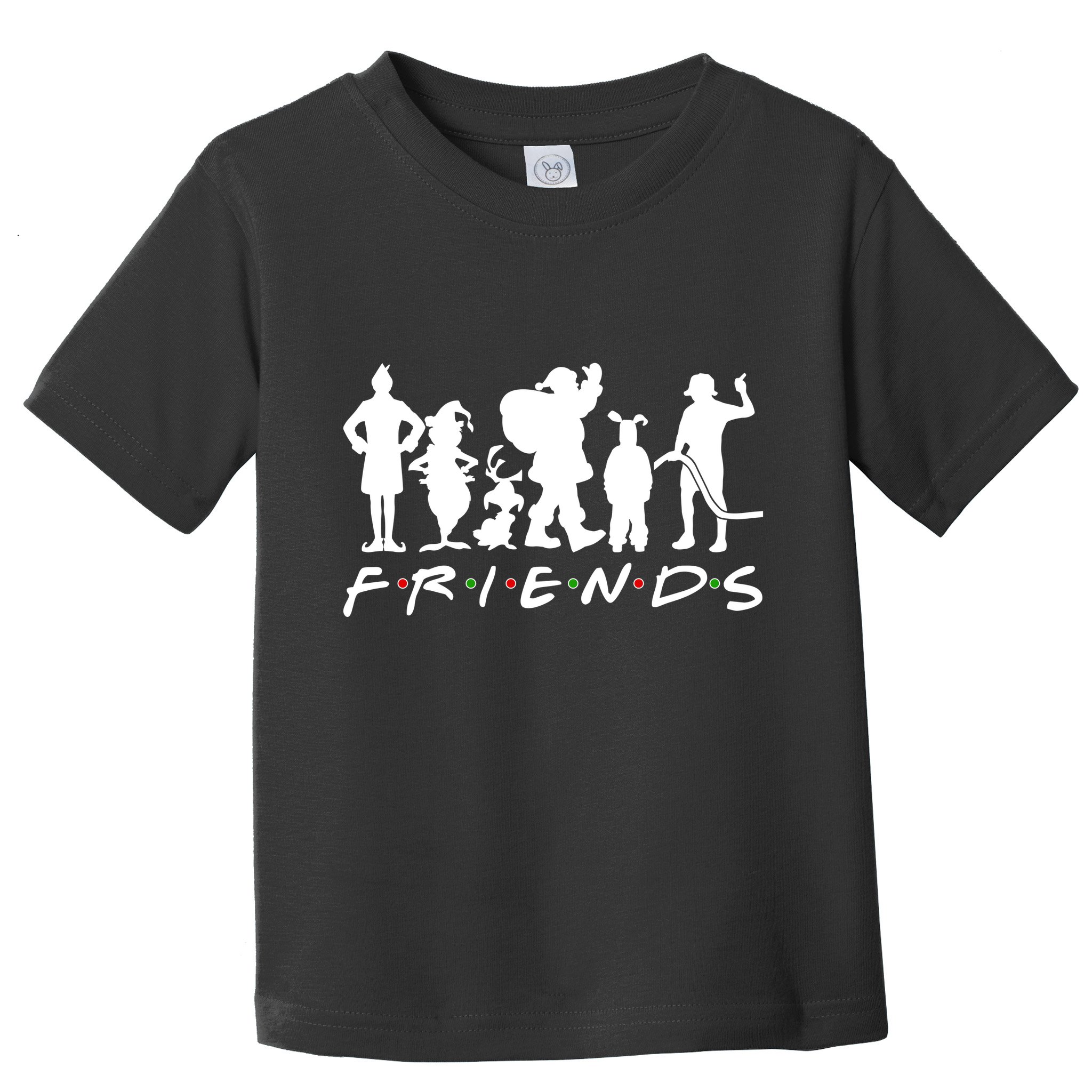 Funny Friends Famous Christmas Movies Toddler T-Shirt