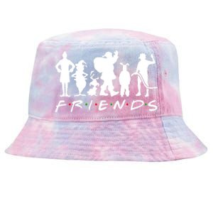 Funny Friends Famous Christmas Movies Tie-Dyed Bucket Hat