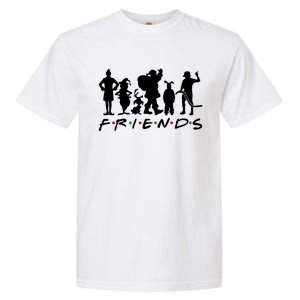 Funny Friends Famous Christmas Movies Garment-Dyed Heavyweight T-Shirt