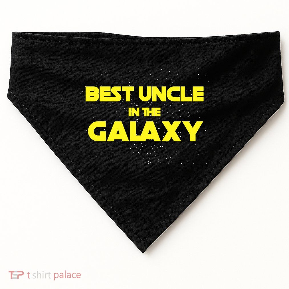 Funny Galaxy Uncle USA-Made Doggie Bandana