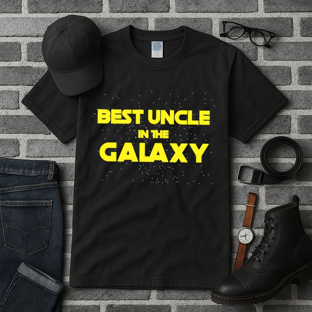 Funny Galaxy Uncle Tall T-Shirt