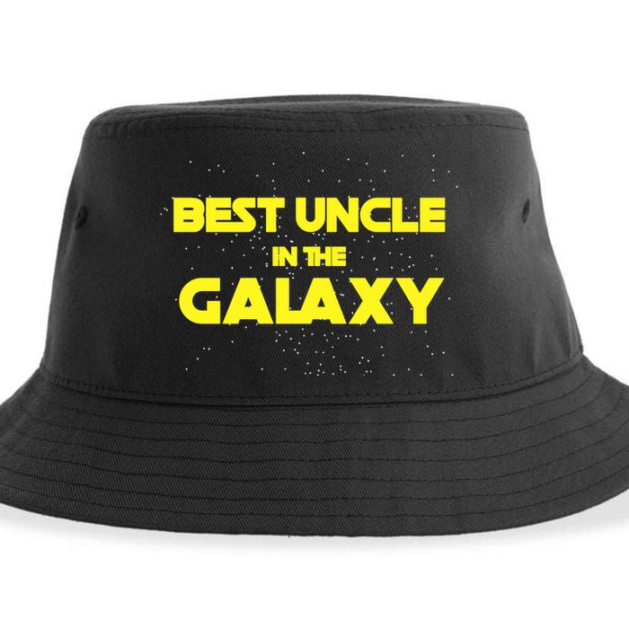 Funny Galaxy Uncle Sustainable Bucket Hat