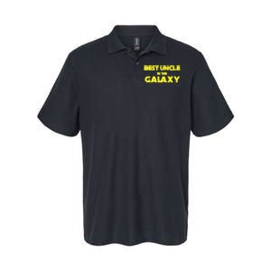 Funny Galaxy Uncle Softstyle Adult Sport Polo