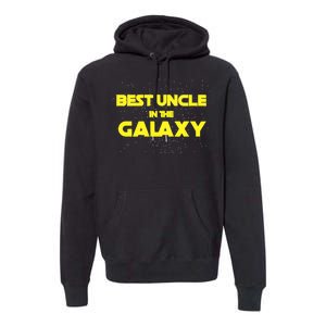 Funny Galaxy Uncle Premium Hoodie