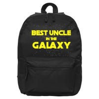 Funny Galaxy Uncle 16 in Basic Backpack