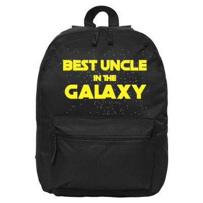 Funny Galaxy Uncle 16 in Basic Backpack