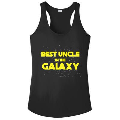 Funny Galaxy Uncle Ladies PosiCharge Competitor Racerback Tank