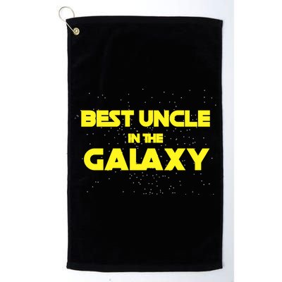 Funny Galaxy Uncle Platinum Collection Golf Towel