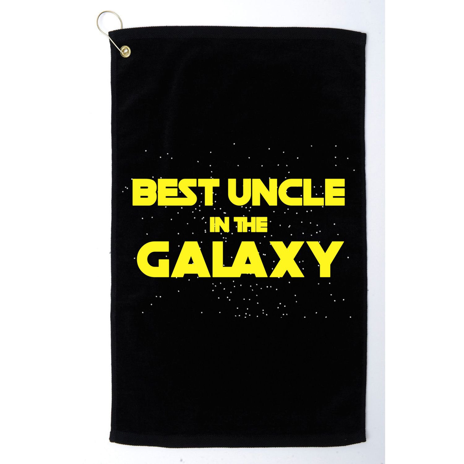 Funny Galaxy Uncle Golf Towel