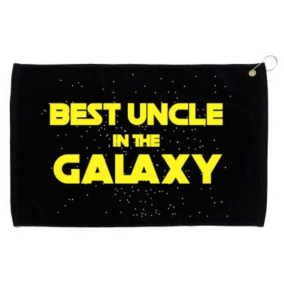 Funny Galaxy Uncle Grommeted Golf Towel