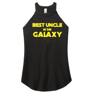 Funny Galaxy Uncle Women's Perfect Tri Rocker Tank