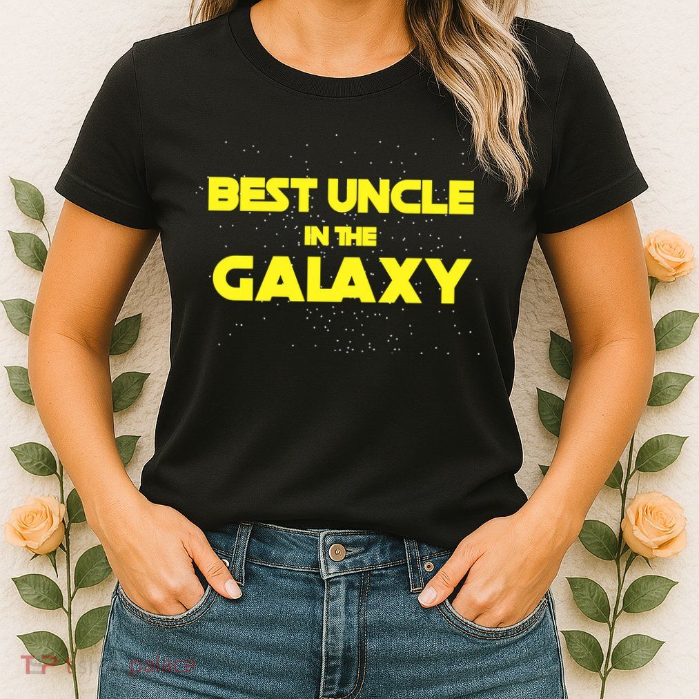 Funny Galaxy Uncle Womens T-Shirt