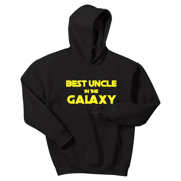 Funny Galaxy Uncle Kids Hoodie