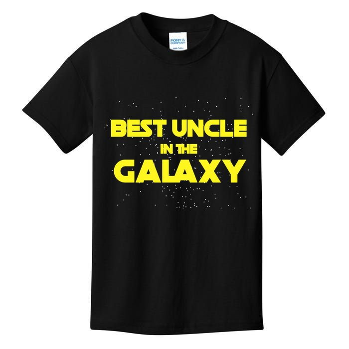 Funny Galaxy Uncle Kids T-Shirt