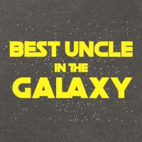 Funny Galaxy Uncle Cotton Canvas Backpack