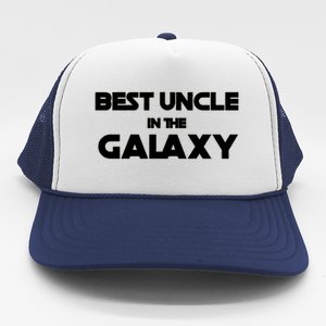 Funny Galaxy Uncle Trucker Hat