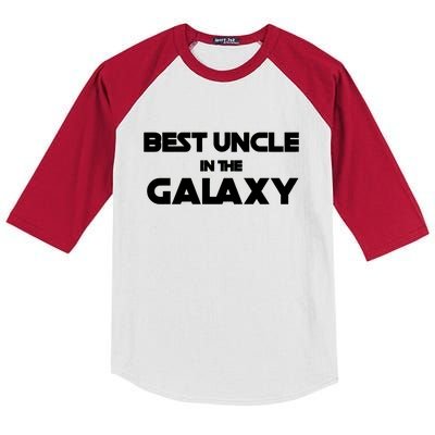 Funny Galaxy Uncle Kids Colorblock Raglan Jersey