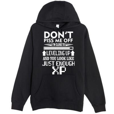 Funny Gamer Premium Pullover Hoodie