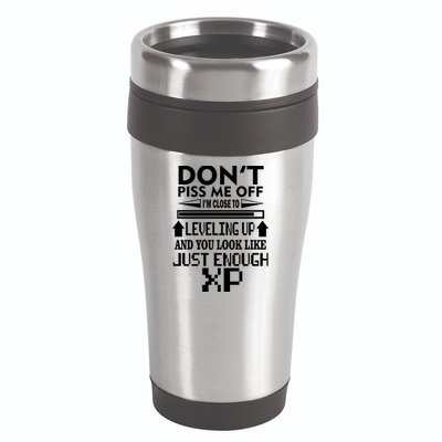 Funny Gamer 16oz Travel Tumbler