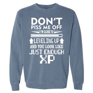 Funny Gamer Garment-Dyed Sweatshirt