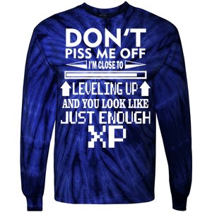 Funny Gamer Tie-Dye Long Sleeve Shirt