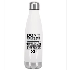 Funny Gamer Stainless Steel Insulated Water Bottle