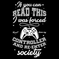 Funny Gamer Re-Enter Society  City Backpack