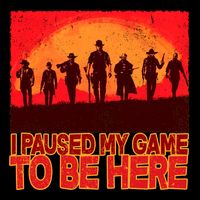 Funny Gaming Paused My Game To Be Here 16 in Basic Backpack