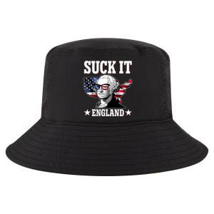 Funny George Washington Suck It England Cool Comfort Performance Bucket Hat