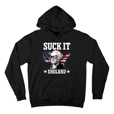 Funny George Washington Suck It England Hoodie