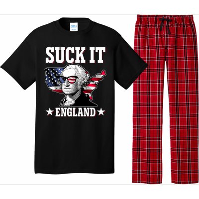 Funny George Washington Suck It England Pajama Set