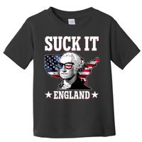 Funny George Washington Suck It England Toddler T-Shirt