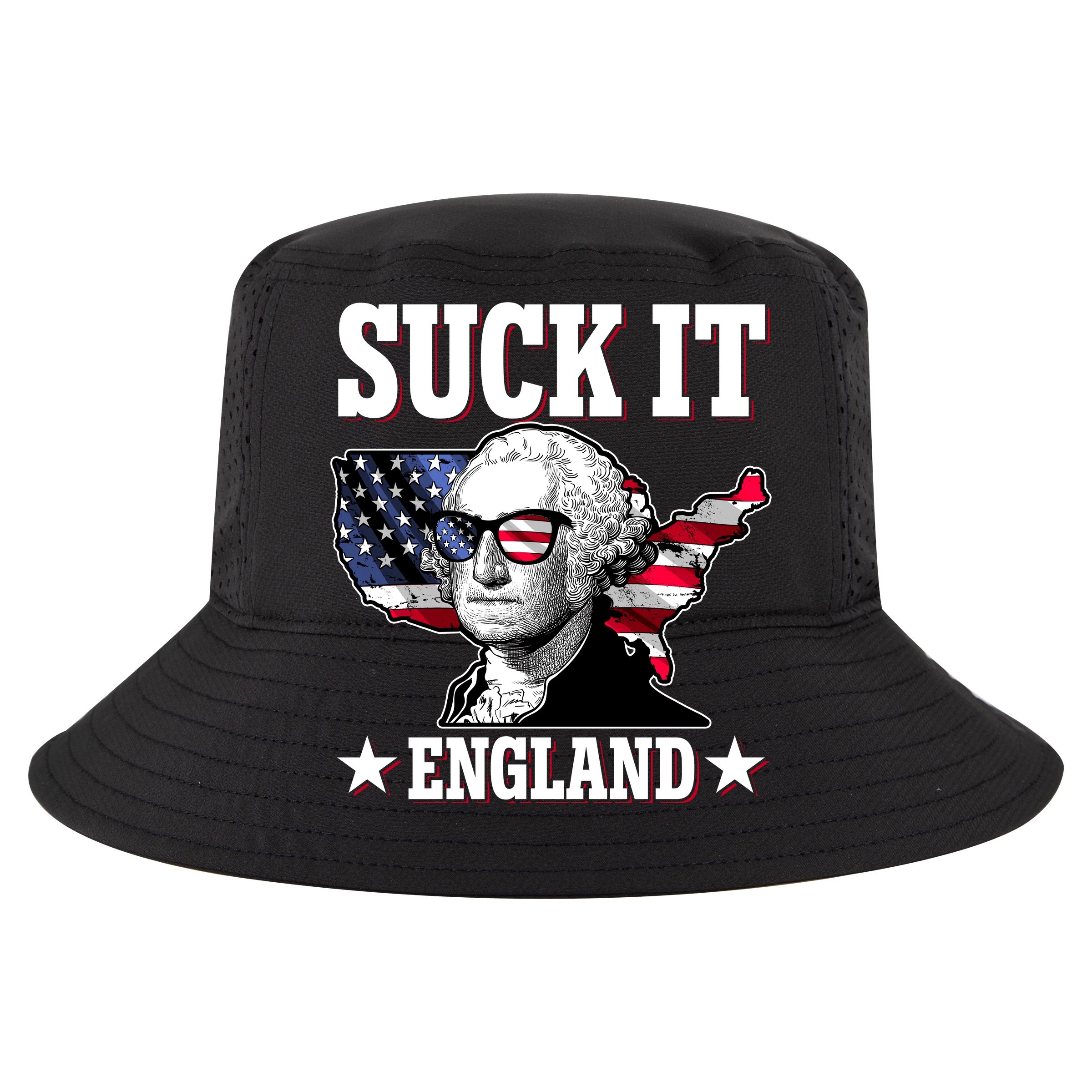 Funny George Washington Suck It England Toddler T-Shirt