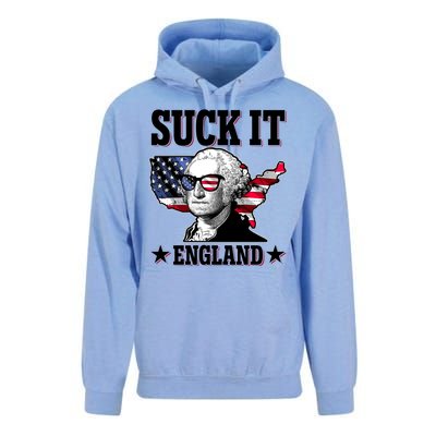 Funny George Washington Suck It England Unisex Surf Hoodie