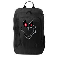 Funny Ghost Face Halloween City Backpack