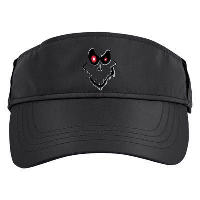 Funny Ghost Face Halloween Adult Drive Performance Visor