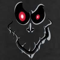 Funny Ghost Face Halloween Adult Drive Performance Visor