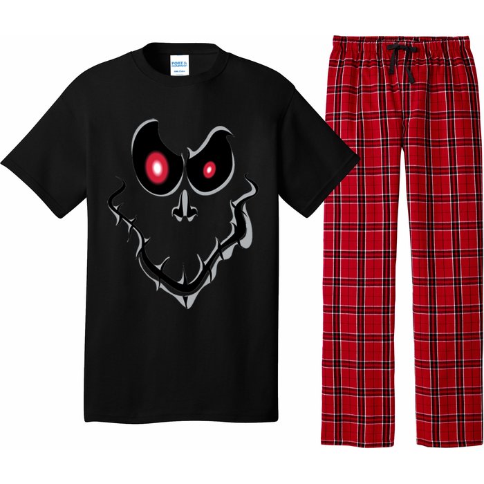 Funny Ghost Face Halloween Pajama Set