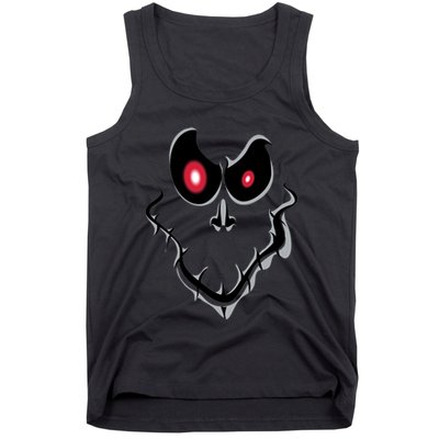Funny Ghost Face Halloween Tank Top