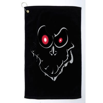 Funny Ghost Face Halloween Golf Towel