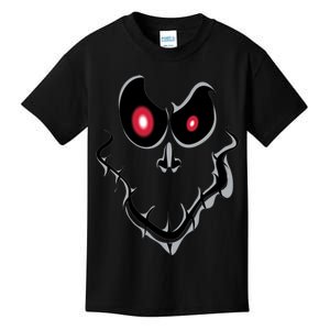 Funny Ghost Face Halloween Kids T-Shirt