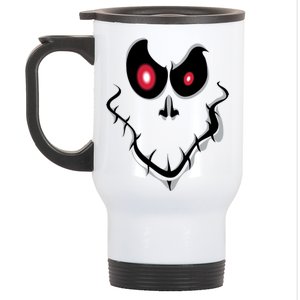 Funny Ghost Face Halloween Stainless Steel Travel Mug