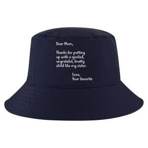 Funny Gift For Mothers Dear Mom (Sister) Cool Comfort Performance Bucket Hat