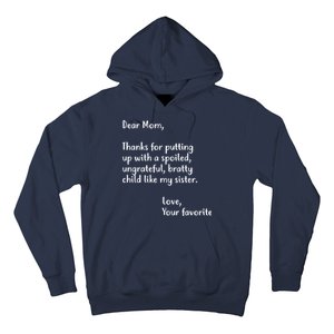 Funny Gift For Mothers Dear Mom (Sister) Hoodie